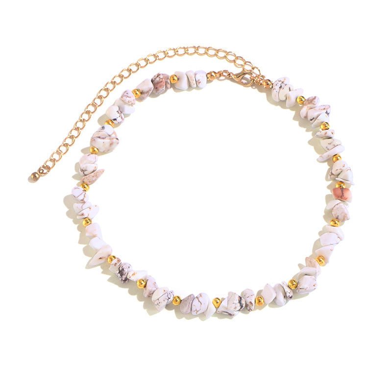 Handmade Natural Stone Irregular Necklaces