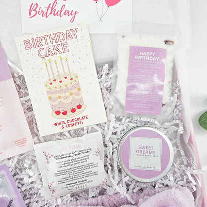 BIRTHDAY GLOW BOX | LUXURY SELF CARE BIRTHDAY PAMPER SET