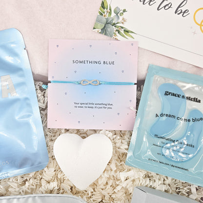 BRIDE TO BE GIFT BOX | THE SOMETHING BLUE SPA BOX