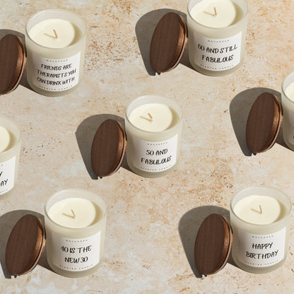 Girlfriend Candle - Luxury Vanilla Soy 220g | Love Gift