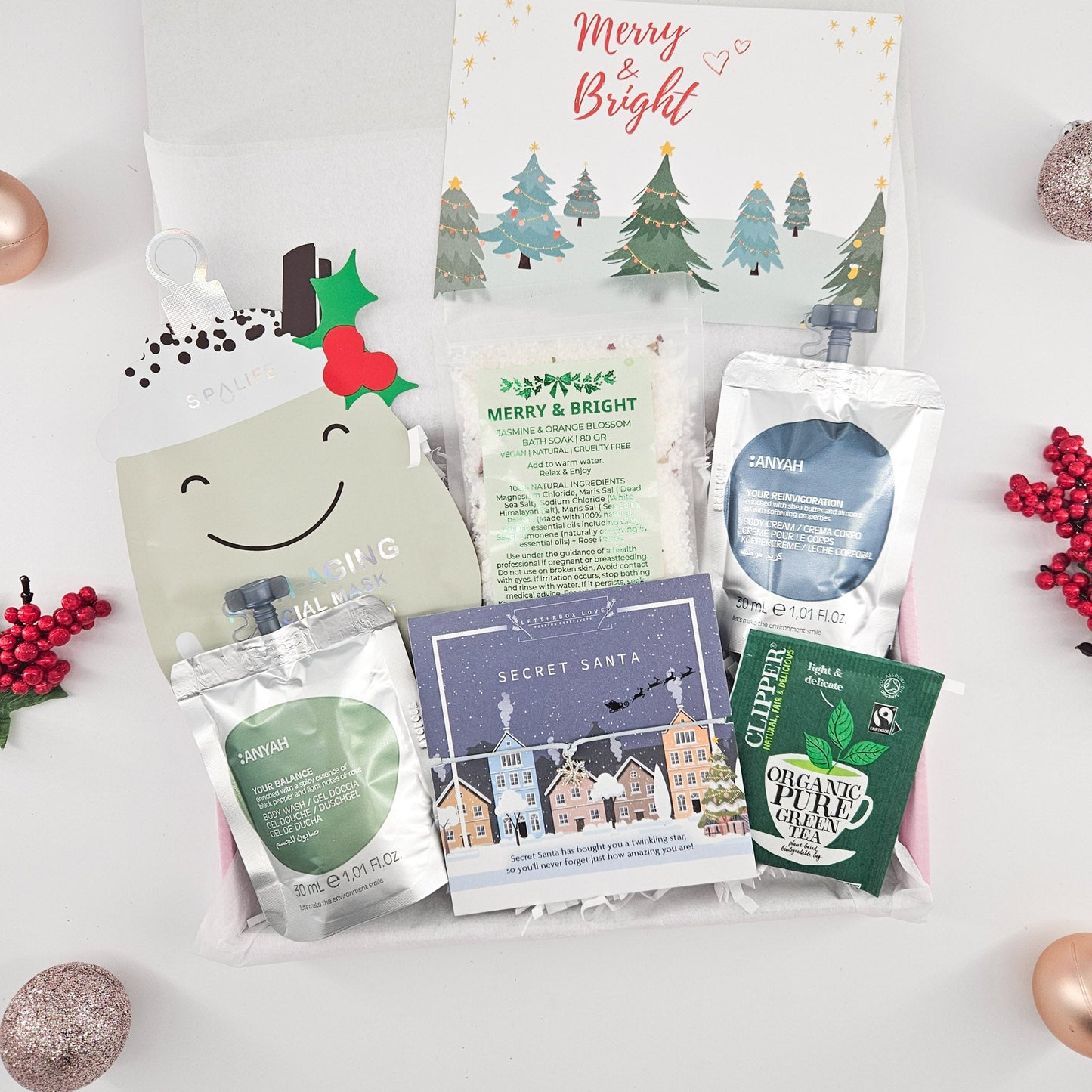 SECRET SANTA SURPRISE | FESTIVE MINI LETTERBOX GIFT