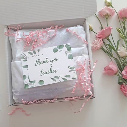 THANK YOU TEACHER | MINI LETTERBOX GIFT