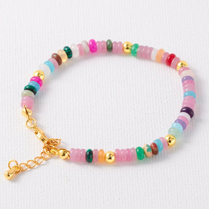 Crystal Natural Stone Beaded Necklace & Bracelet Set – 15+ Styles