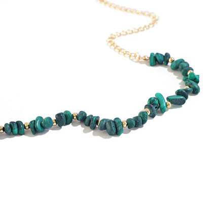 Handmade Natural Stone Irregular Necklaces