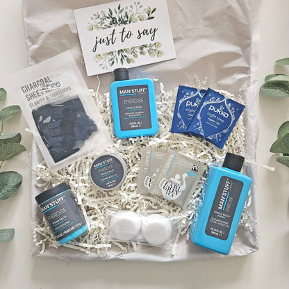 MENS PAMPER BOX | GIFT HAMPERS FOR MEN