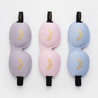 Contoured 3D Blackout Sleep Mask – Wink Baby Blue