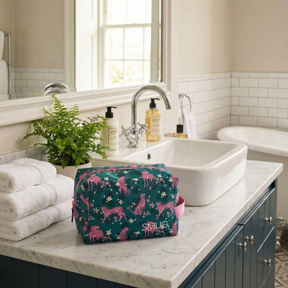 Wash Bag - Cheetah Print