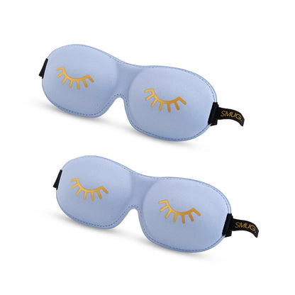 Contoured Sleep Mask Twin Pack Sets - Various Designs