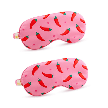 Satin Sleep Mask Twin Pack Sets - Various Designs