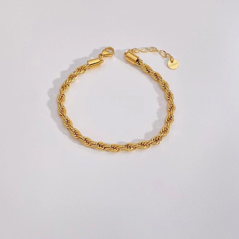 Stainless Steel 5-Piece Bracelet Set